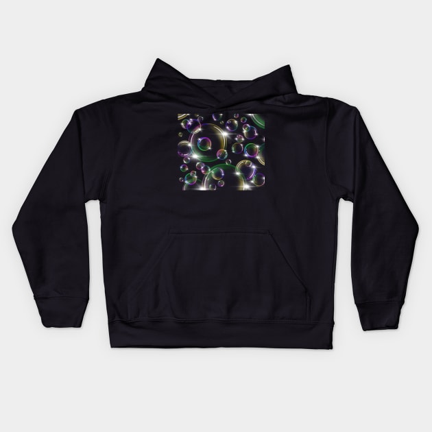 Bubbles Kids Hoodie by Trizi‘s Art